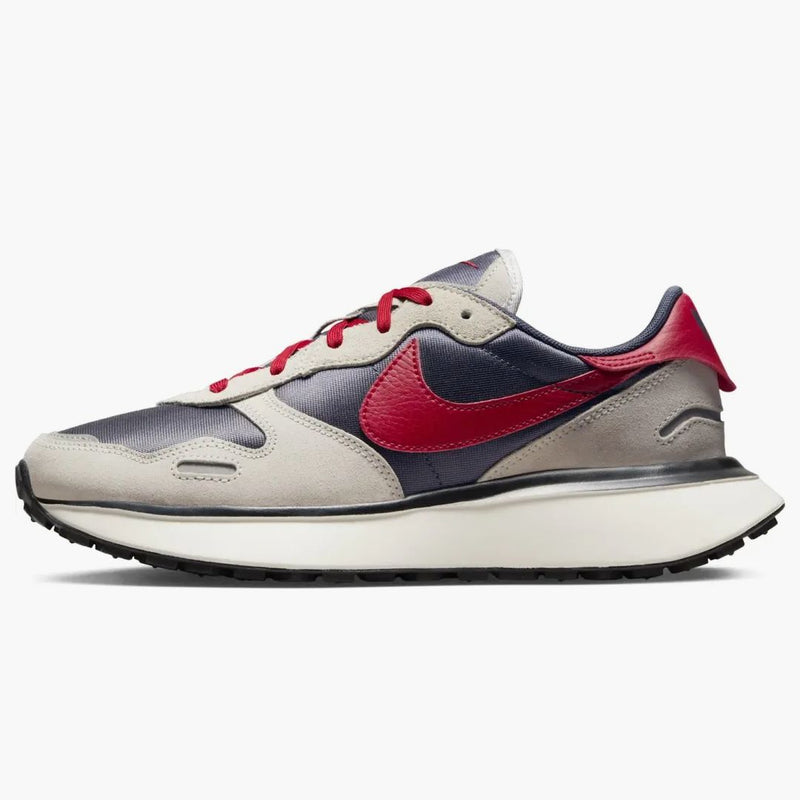 Nike Phoenix Waffle Thunder Blue Photon Dust Wolf Grey Gym Red (women's)