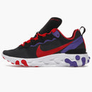 Nike React Element 55 Black University Red (women's)
