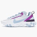 Nike React Element 55 Football Grey Psychic Blue (women's)