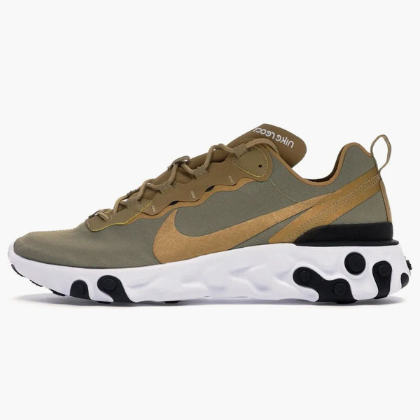 Nike React Element 55 Metallic Gold