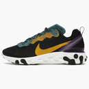 Nike React Element 55 Prm Black Mineral Cyan