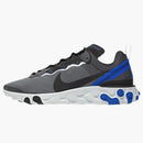 Nike React Element 55 Se Black Racer Blue