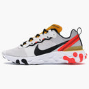 Nike React Element 55 White Black Crimson Gold