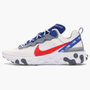 Nike React Element 55 White Game Royal Habanero Red