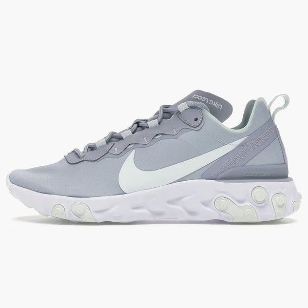 Nike React Element 55 Wolf Grey Ghost Aqua (women's)