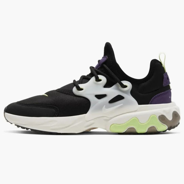 Nike React Presto Black Barely Volt (gs)