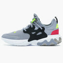 Nike React Presto Wolf Grey Black Rush Pink Volt (gs)