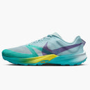 Nike React Terra Kiger 10 Glacier Blue Dusty Cactus Opti Yellow Field Purple