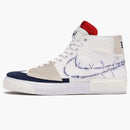Nike Sb Blazer Mid Edge Hack Pack White