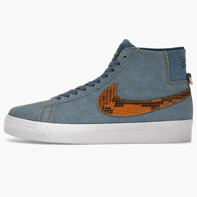Nike Sb Blazer Mid Qs Supreme Denim