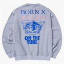 Nike SB Born X Raized Capital Head Oversized Crew Heather Gray