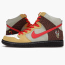 Nike Sb Dunk High Color Skates Kebab And Destroy