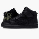 Nike Sb Dunk High Faust Black Gold