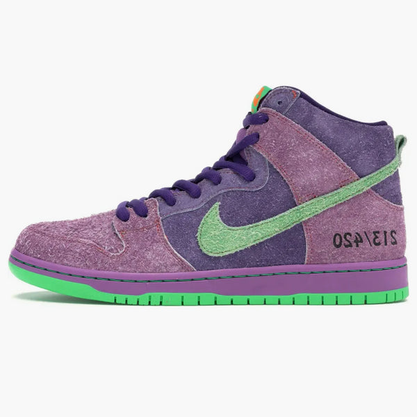 Nike Sb Dunk High Reverse Skunk 420