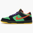 Nike Sb Dunk Low Green Spark Hoop Orange