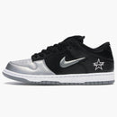 Nike Sb Dunk Low Supreme Jewel Swoosh Silver