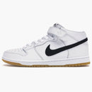 Nike Sb Dunk Mid Orange Label White