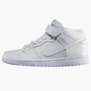 Nike Sb Dunk Mid Pro White Light Base Grey