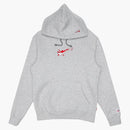 Nike Sb Orange Label X Oski Fleece Skate Hoodie Grey Heather