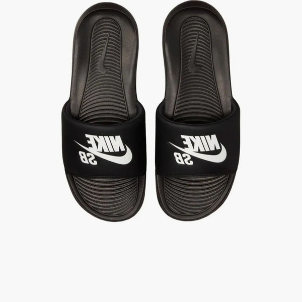 Nike Sb Victori One Slide Black White