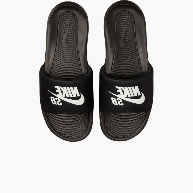 Nike Sb Victori One Slide Black White