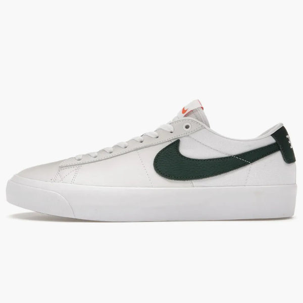 Nike Sb Zoom Blazer Low Pro Gt Iso White Pro Green