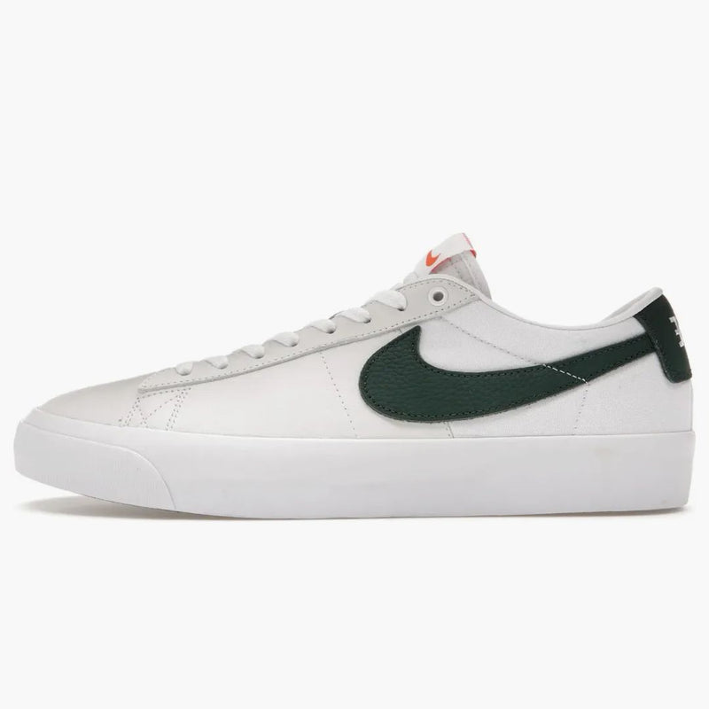 Nike Sb Zoom Blazer Low Pro Gt Iso White Pro Green
