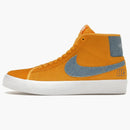 Nike Sb Zoom Blazer Mid Pro Gt Grant Taylor University Gold Denim
