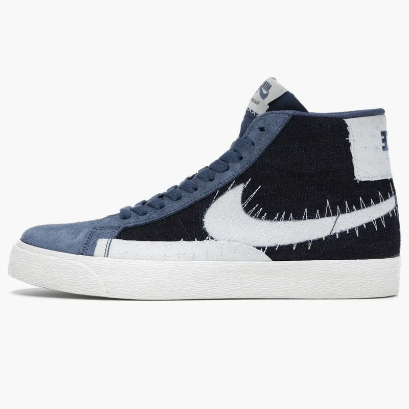 Nike Sb Zoom Blazer Mid Sashiko Mystic Navy