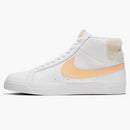 Nike Sb Zoom Blazer Mid White Celestial Gold