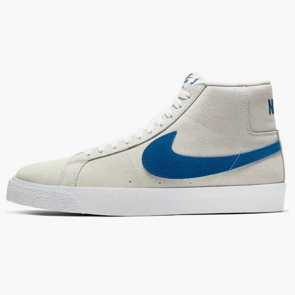 Nike Sb Zoom Blazer Mid White Cerulean