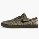 Nike Sb Zoom Janoski Og+ Se Medium Olive Baroque Brown Dark Team Red Velvet Brown