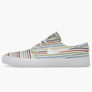 Nike Sb Zoom Stefan Janoski Canvas Multi-color Pinstripes