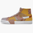 Nike Sb Zoom Blazer Mid Premium Floral Paisley Sanded Gold