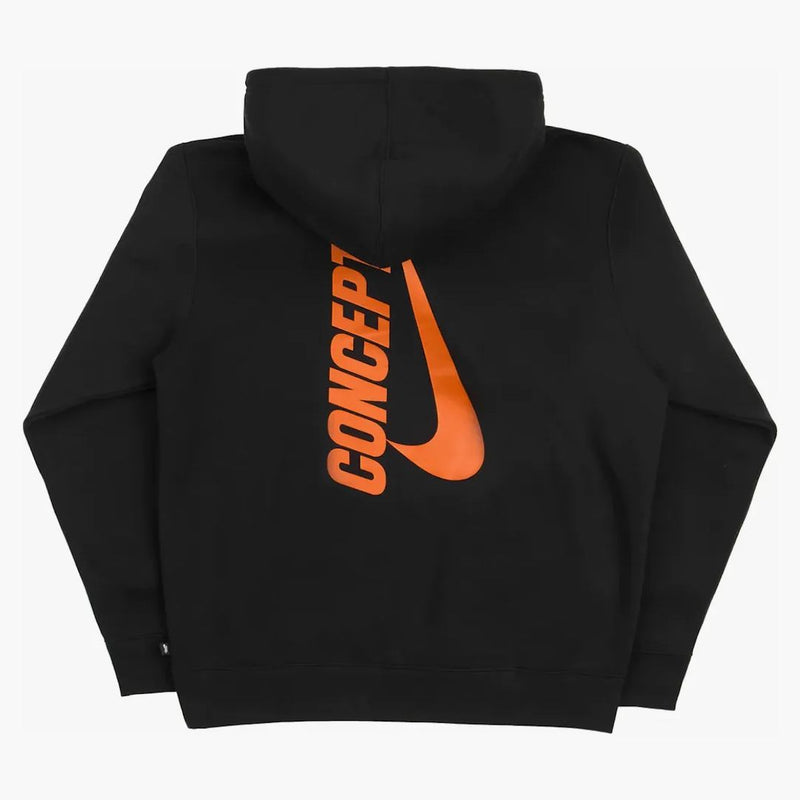 Nike SB X Concepts Hoodie (Asia Dimensing) černá/oranžová