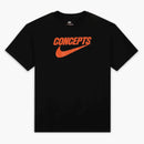 Nike Sb X Concepts T-shirt Black Orange