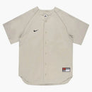 Nike SB X MLB Skate Baseball Jersey Rattan/White