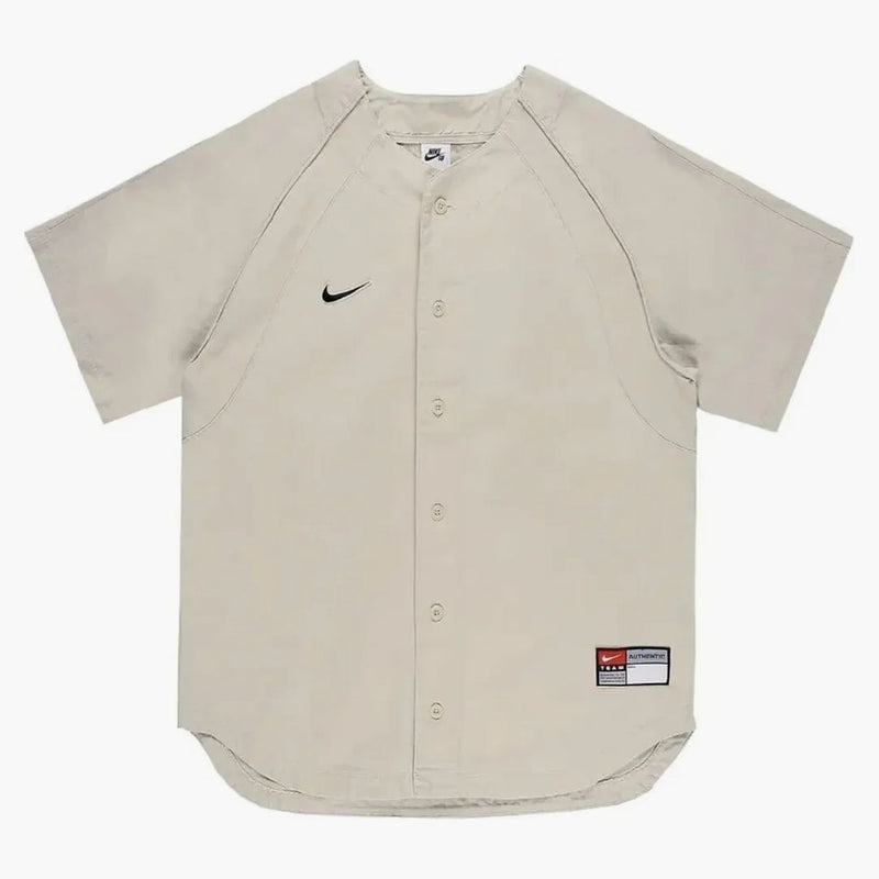 Nike SB X MLB Skate Baseball Jersey Rattan/White