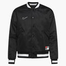 Nike Sb X Mlb Varsity Skate Jacket Black/black/white/white