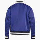 Nike Sb X Mlb Varsity Skate Jacket Deep Royal Blue/black/white/white