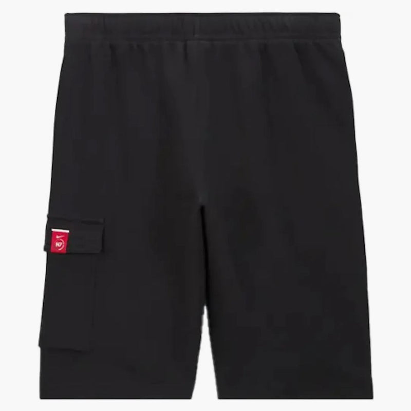 Nike Sb X N7 Fleece Cargo Shorts Black/university Red