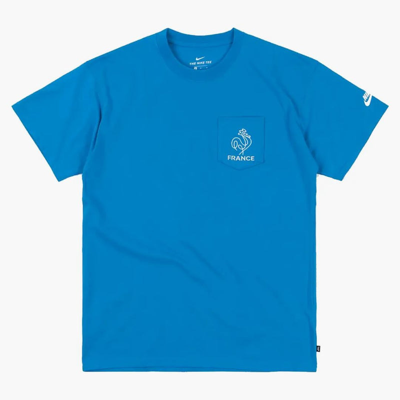 Nike SB x Parra France Federation Kit tričko Neptun Blue/White
