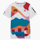 Nike Sb X Parra Japan Federation Kit Crew (youth) Jersey White/black
