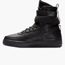 Nike Air Force 1 Triple Black Leather (women's)