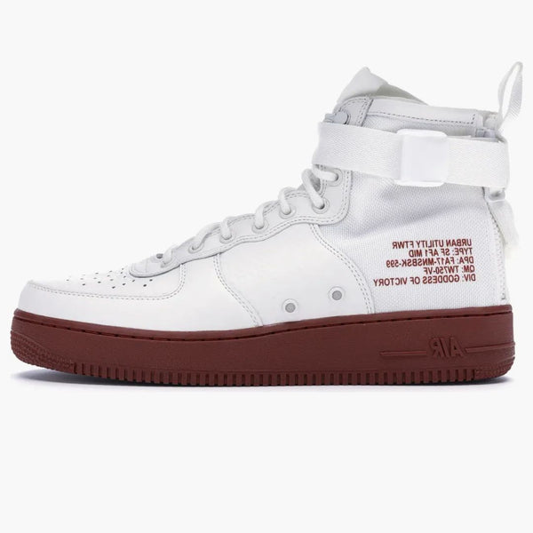 Nike Sf Air Force 1 Mid Ivory Mars Stone