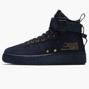 Nike Sf Air Force 1 Mid Obsidian Black (gs)