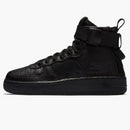 Nike Sf Air Force 1 Mid Triple Black (gs)