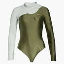 Nike Serena Williams Design Crew Lstb Bodysuit Green