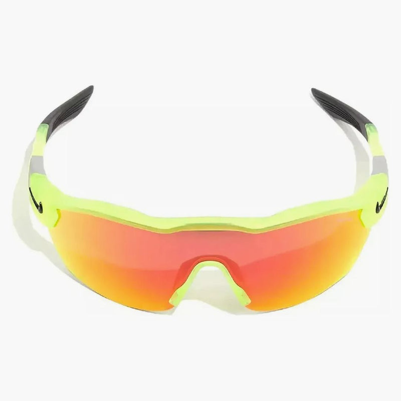 Nike Show X3 Elite Sunglasses Matte Volt/road Red Mirror (l-e-dj5560-012-61)