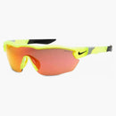 Nike Show X3 Elite Sunglasses Matte Volt/road Red Mirror (l-e-dj5560-012-61)
